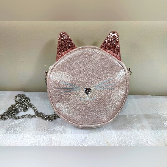 Capelli New York Happy Set Of 2 Gold Cat Pink Wallet  Accessories Girls Kitty - Picture 4 of 13